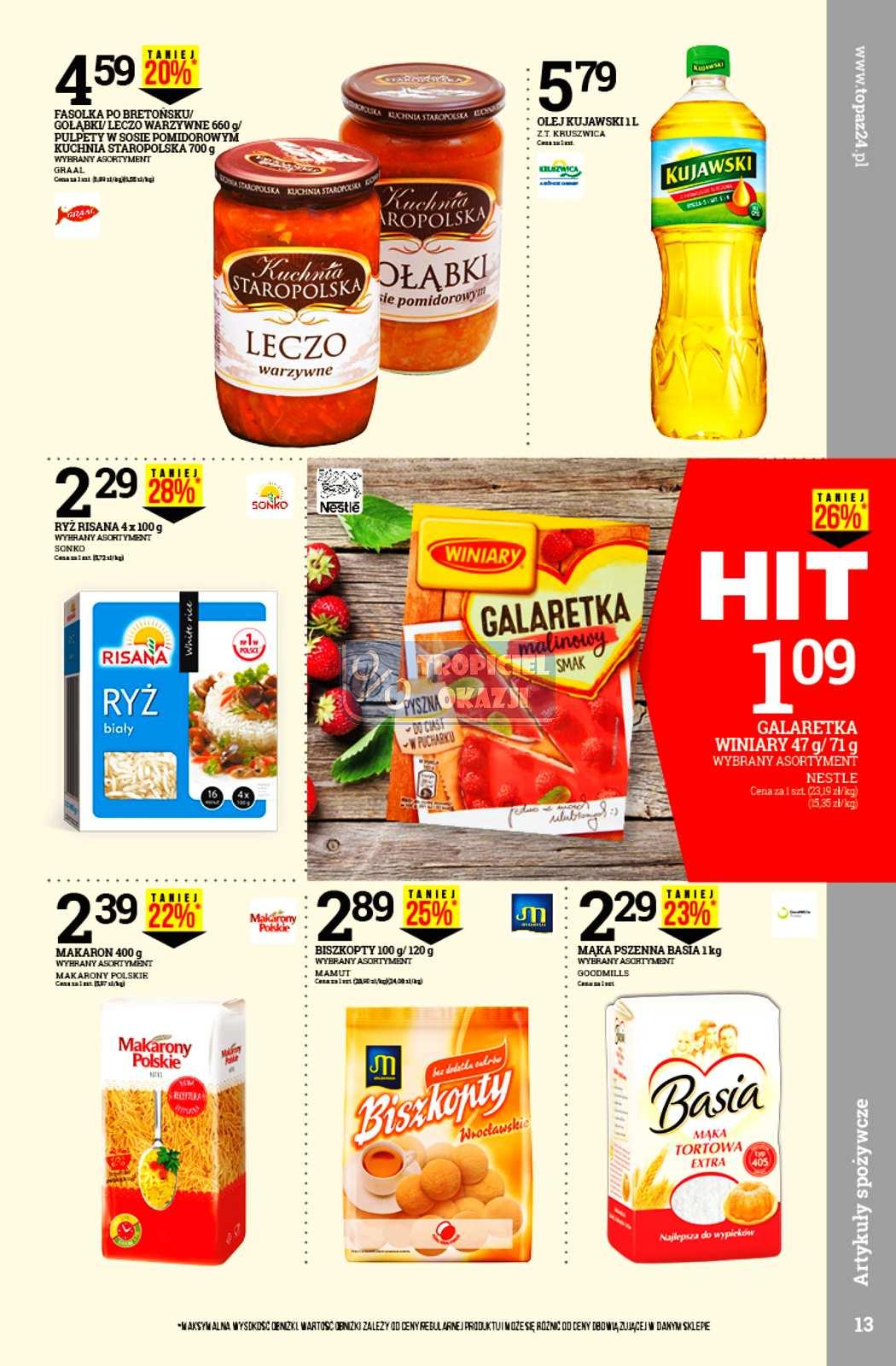 Gazetka promocyjna Topaz str. 13