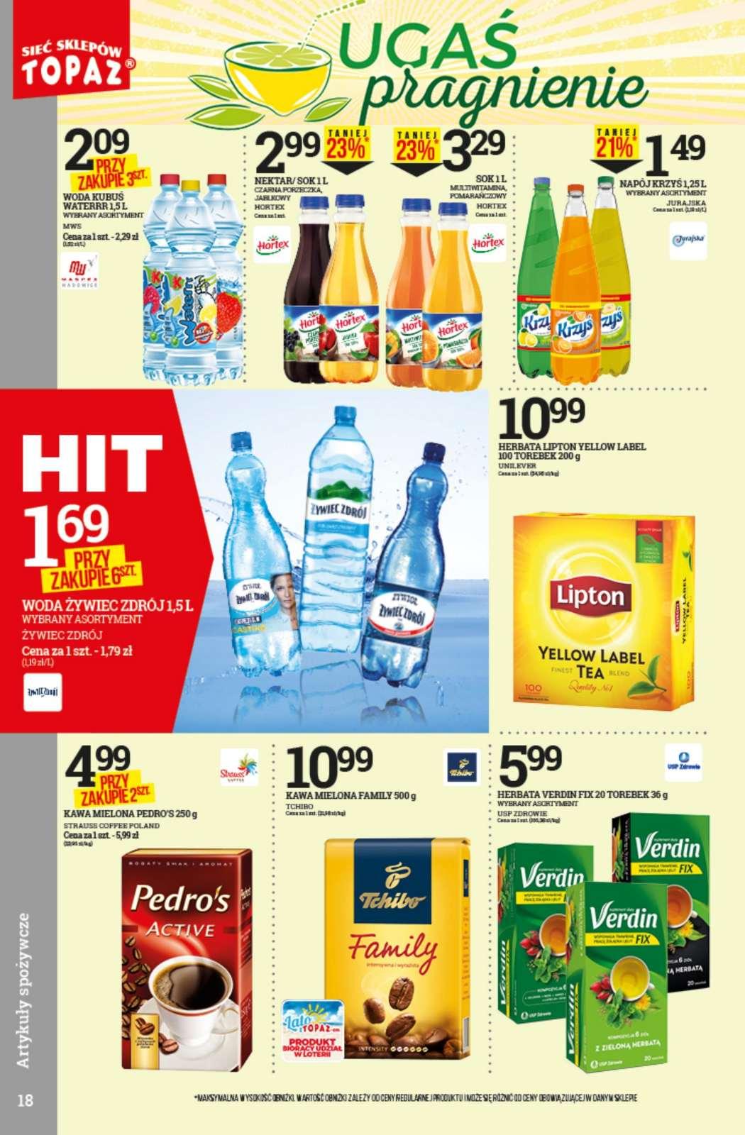 Gazetka promocyjna Topaz str. 18