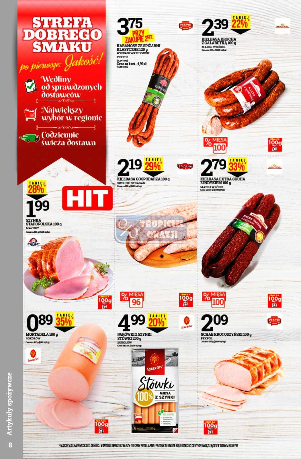 Gazetka promocyjna Topaz str. 8