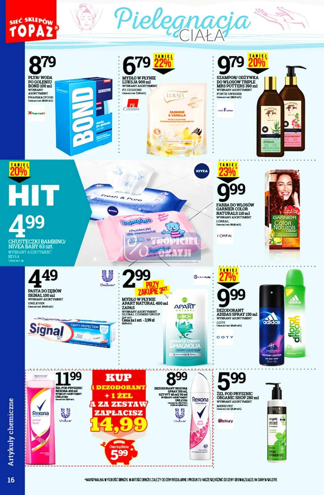 Gazetka promocyjna Topaz str. 16