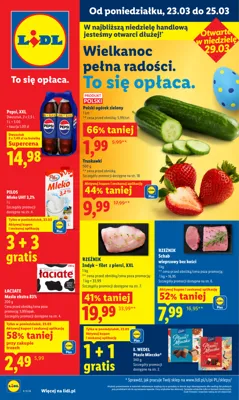Lidl gazetka - od 23/03/2026 do 25/03/2026
