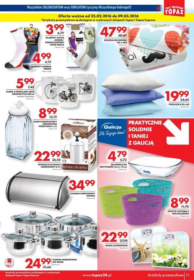 Gazetka promocyjna Topaz str. 11