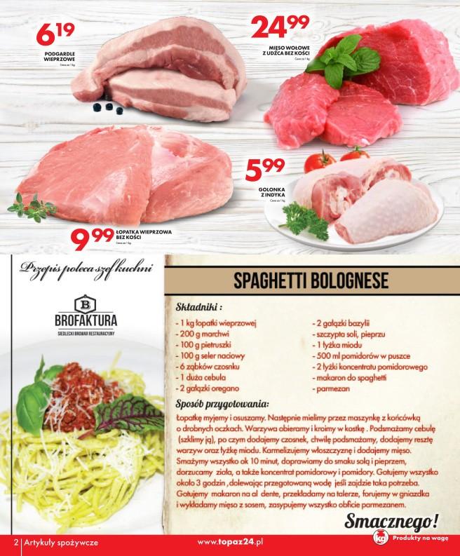 Gazetka promocyjna Topaz str. 2