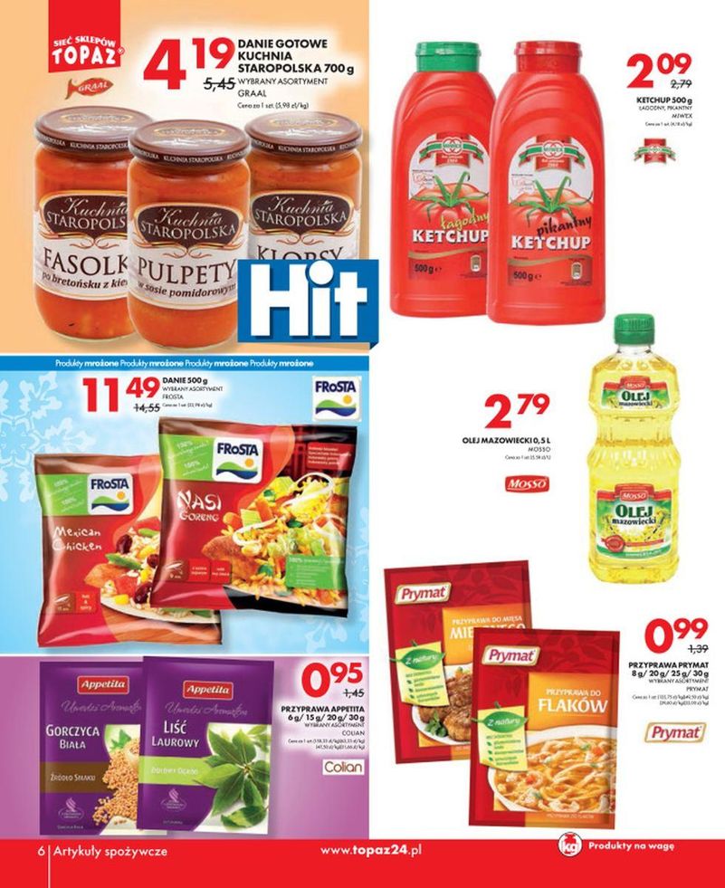 Gazetka promocyjna Topaz str. 6