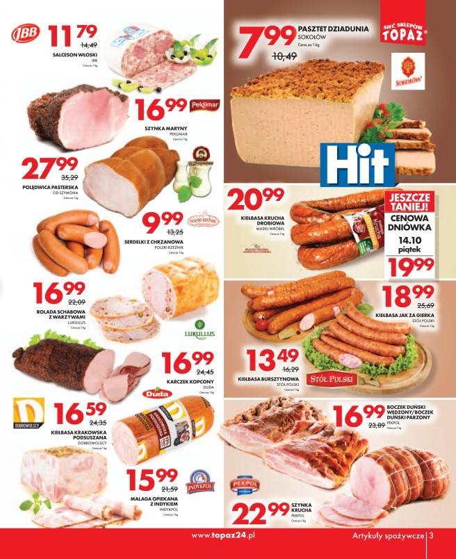 Gazetka promocyjna Topaz str. 3