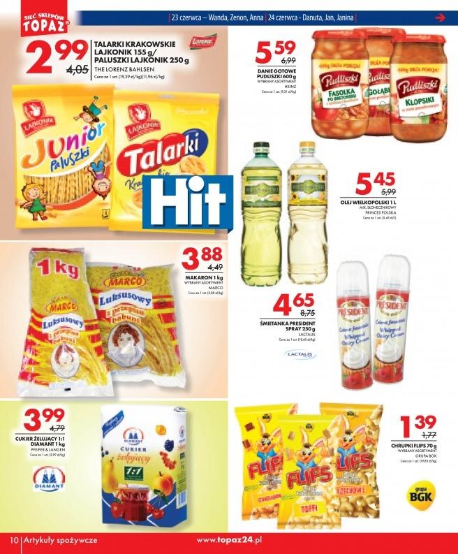 Gazetka promocyjna Topaz str. 10