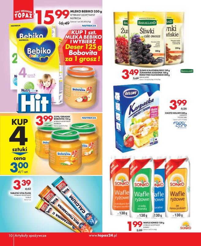Gazetka promocyjna Topaz str. 10