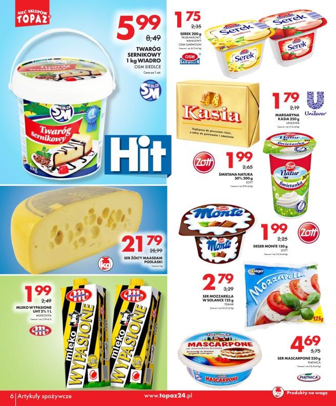 Gazetka promocyjna Topaz str. 6