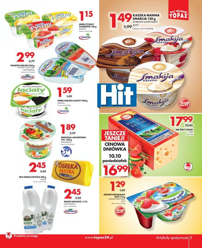 Gazetka promocyjna Topaz str. 5