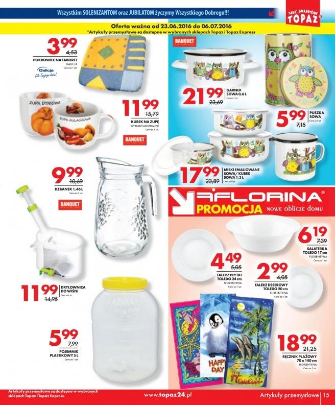Gazetka promocyjna Topaz str. 15