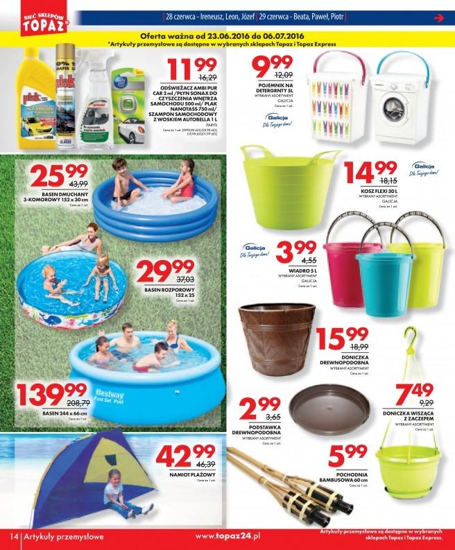 Gazetka promocyjna Topaz str. 14