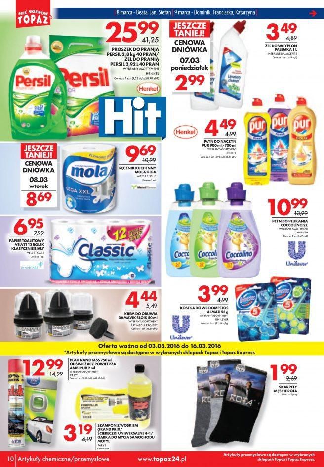 Gazetka promocyjna Topaz str. 10