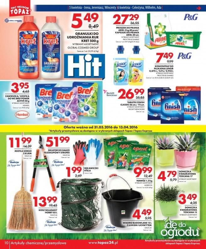 Gazetka promocyjna Topaz str. 10