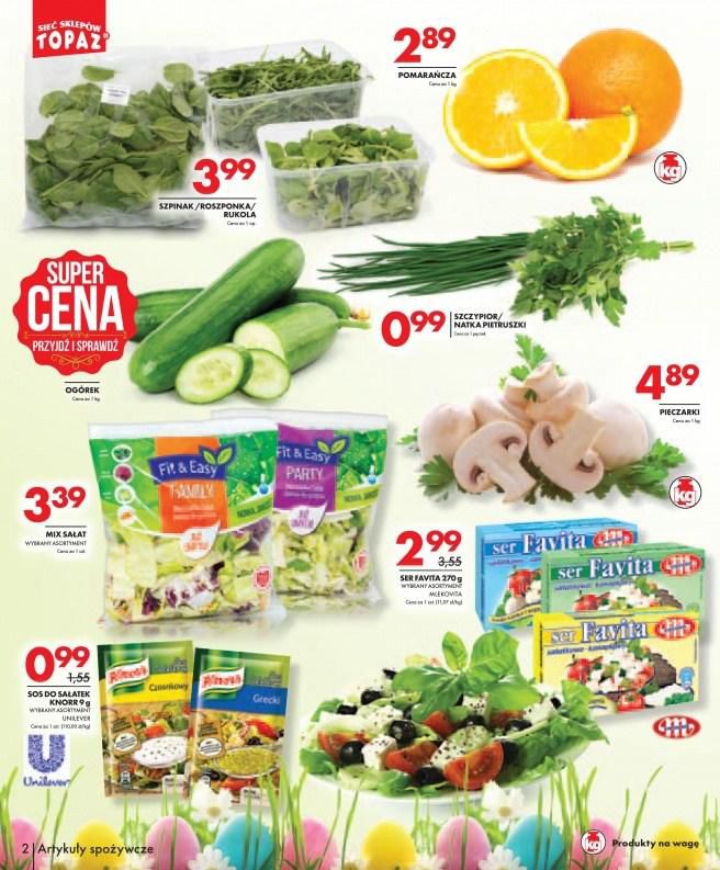 Gazetka promocyjna Topaz str. 2