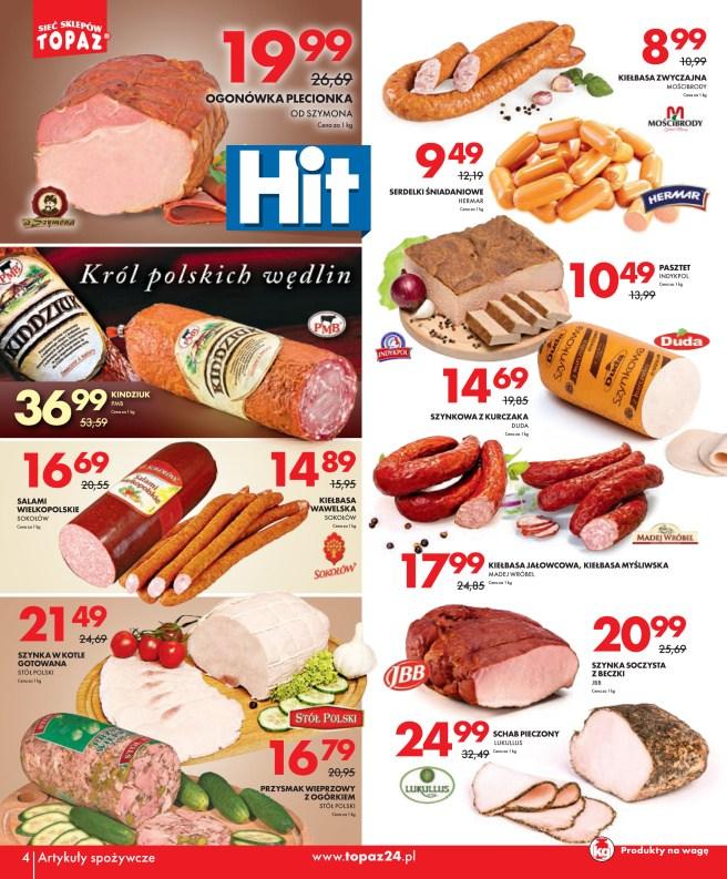 Gazetka promocyjna Topaz str. 4