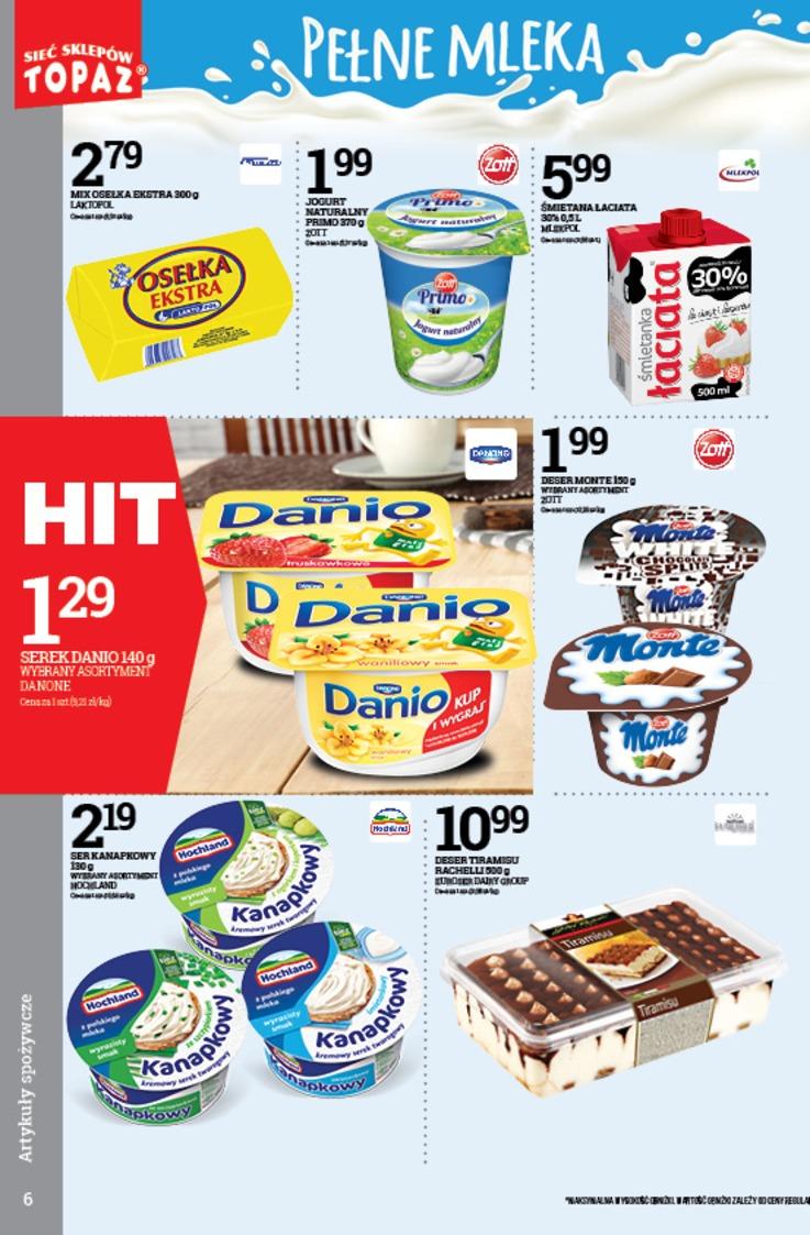 Gazetka promocyjna Topaz str. 6
