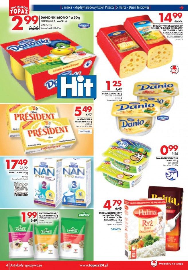 Gazetka promocyjna Topaz str. 4
