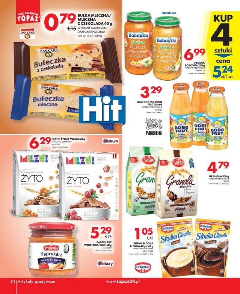 Gazetka promocyjna Topaz str. 10