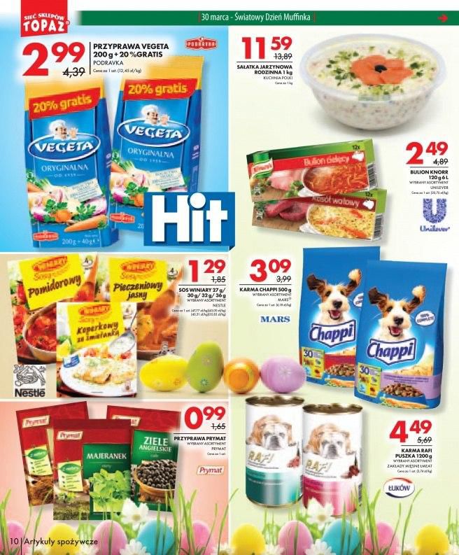 Gazetka promocyjna Topaz str. 10