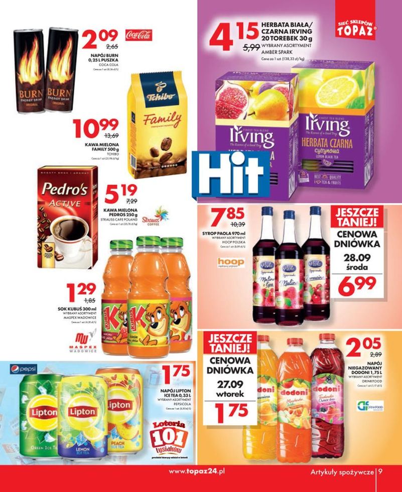 Gazetka promocyjna Topaz str. 9