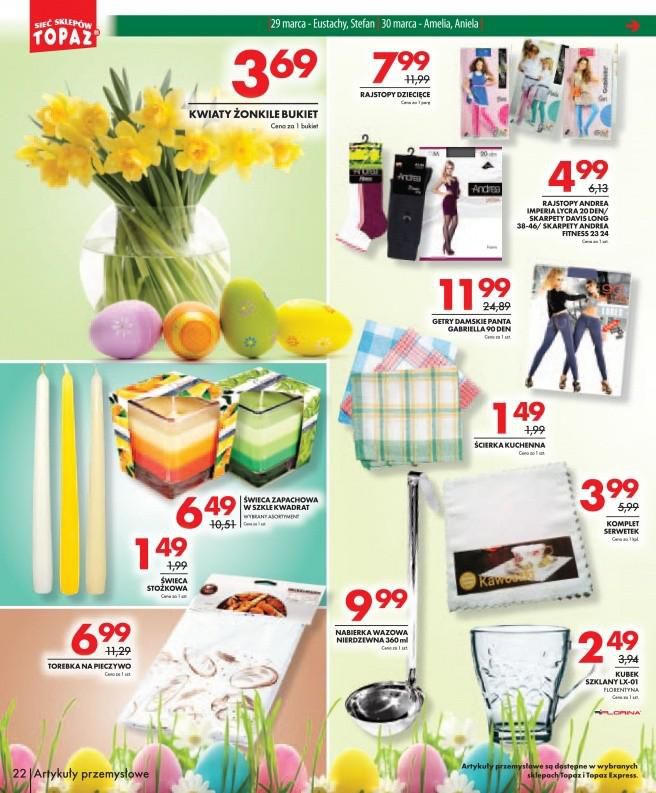 Gazetka promocyjna Topaz str. 22
