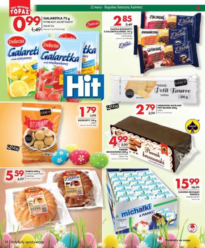 Gazetka promocyjna Topaz str. 16