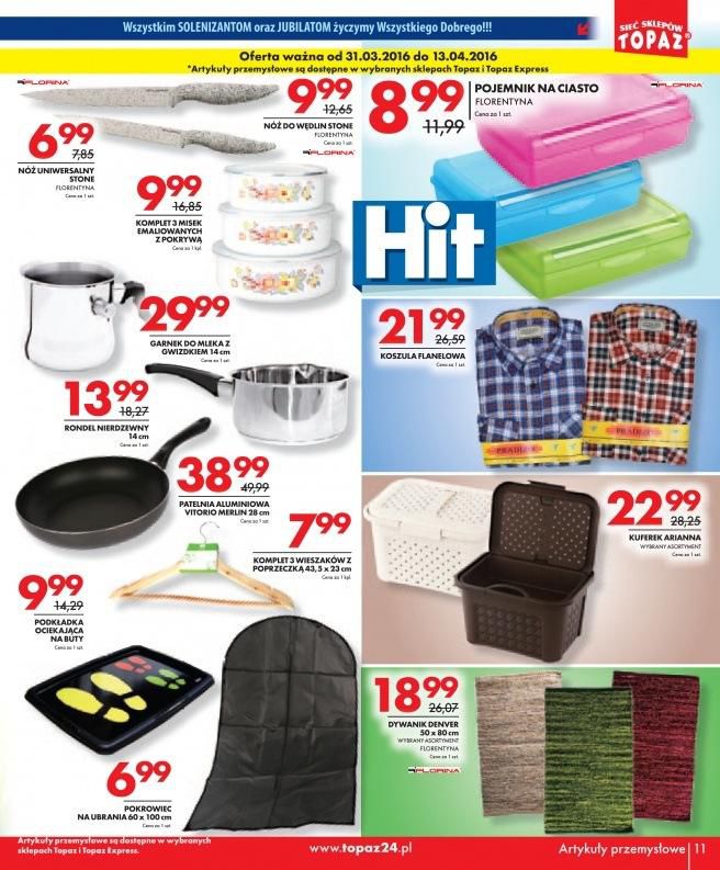 Gazetka promocyjna Topaz str. 11