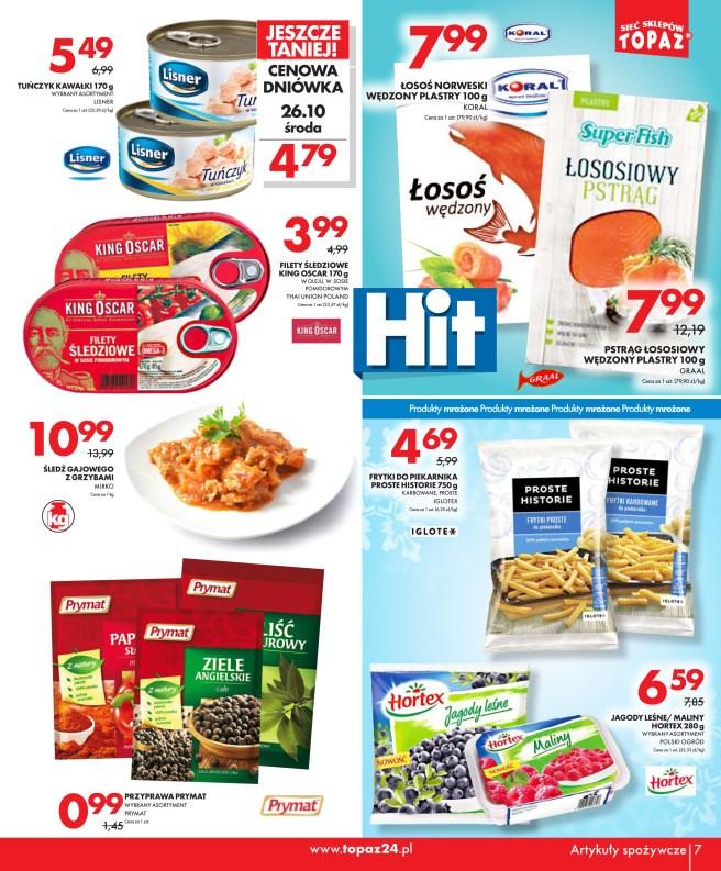 Gazetka promocyjna Topaz str. 7