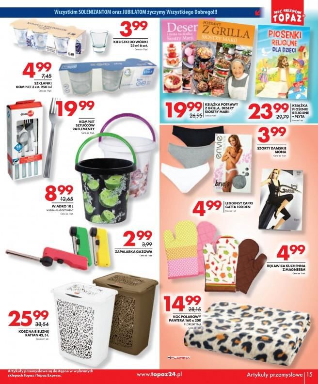 Gazetka promocyjna Topaz str. 15