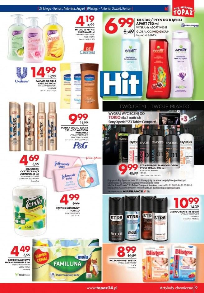 Gazetka promocyjna Topaz str. 9