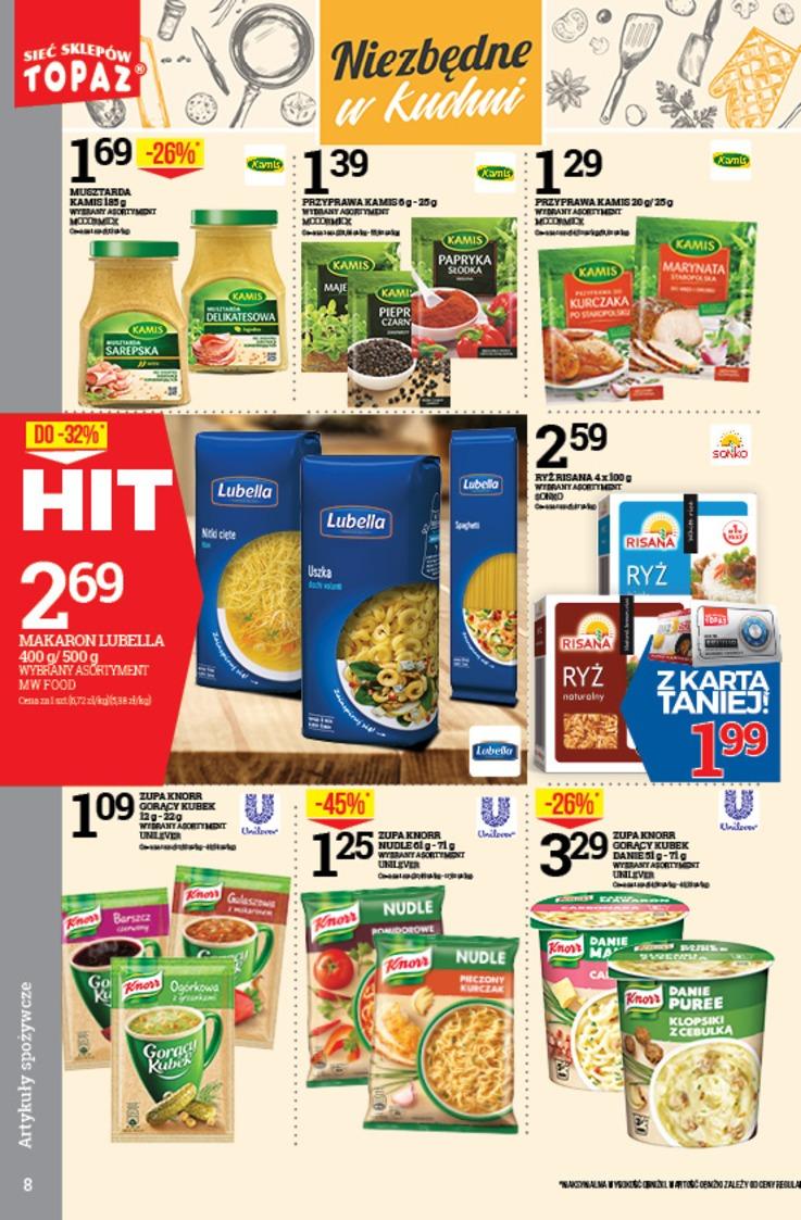 Gazetka promocyjna Topaz str. 8