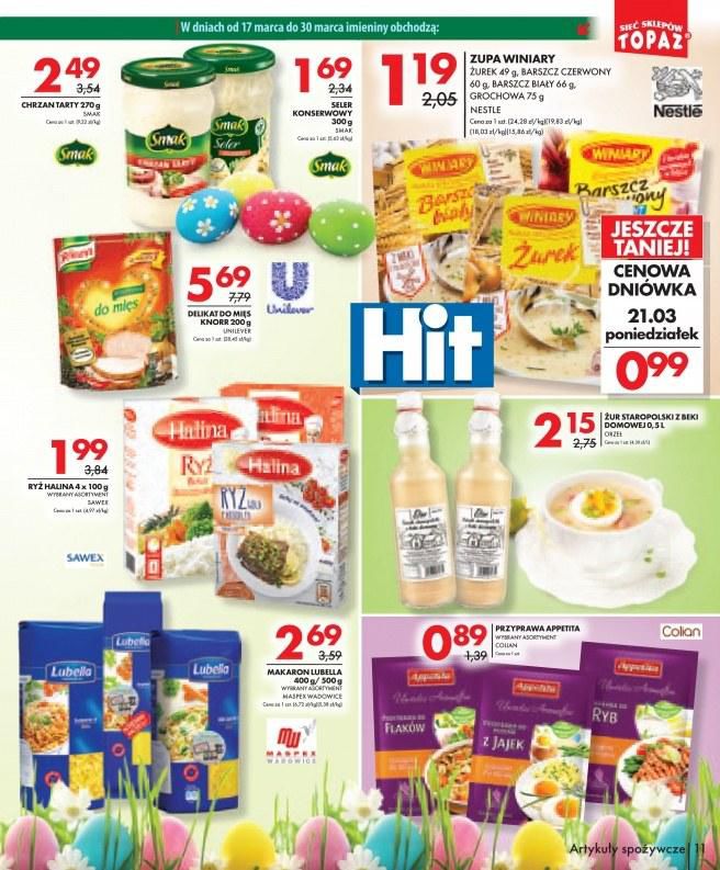 Gazetka promocyjna Topaz str. 11