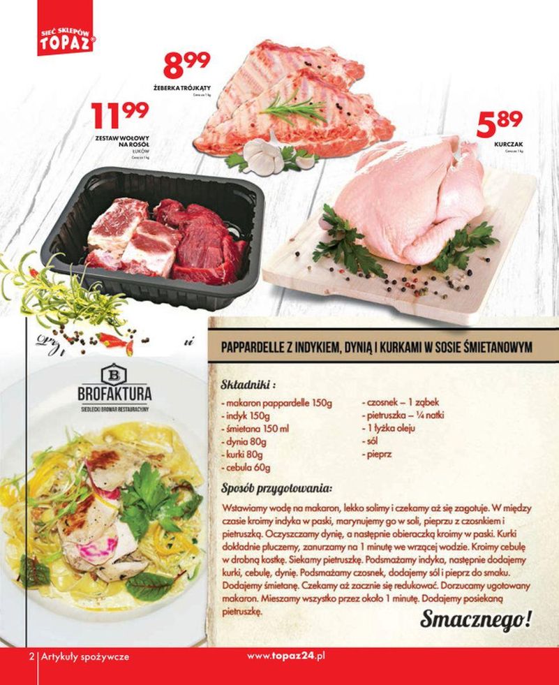 Gazetka promocyjna Topaz str. 2