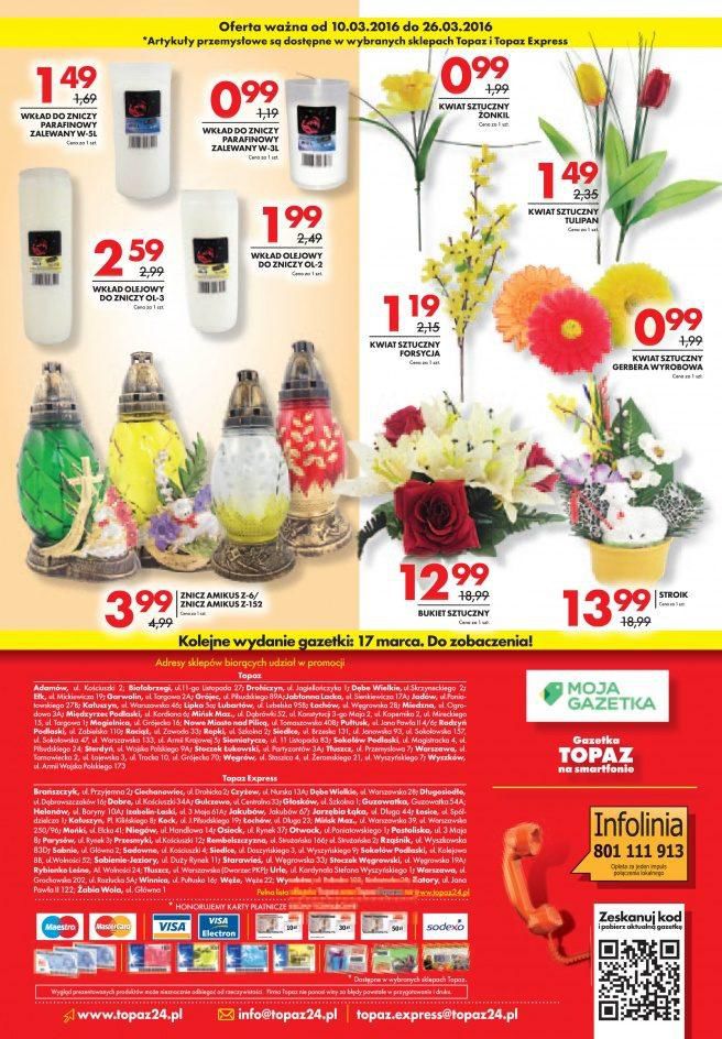 Gazetka promocyjna Topaz str. 12