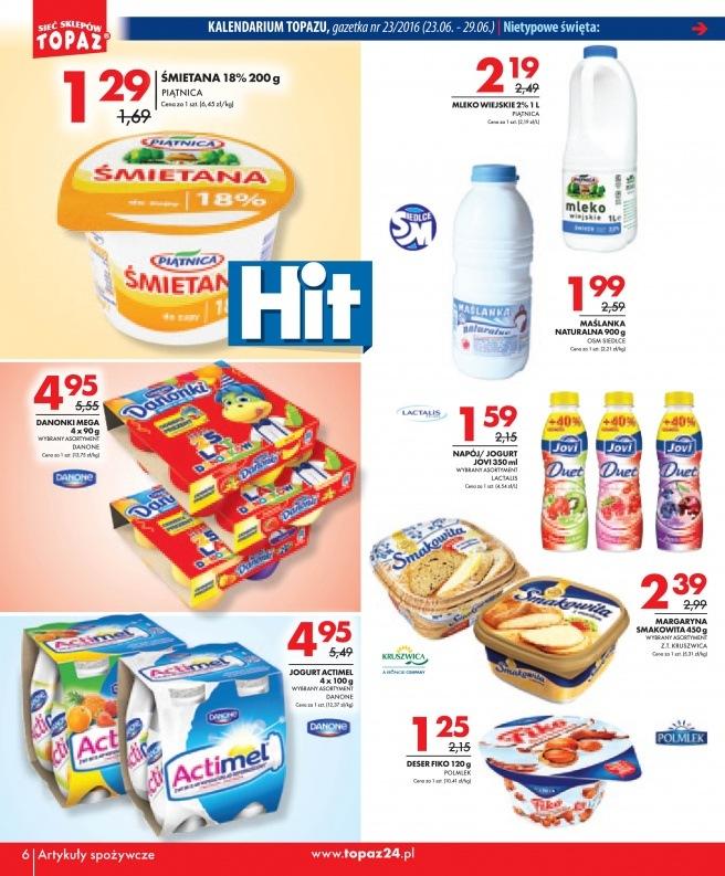 Gazetka promocyjna Topaz str. 6