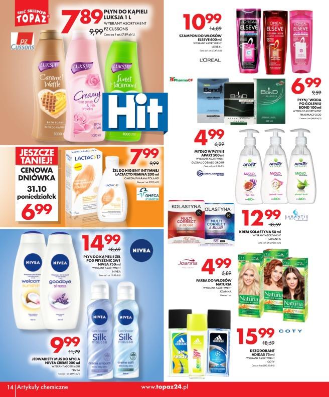 Gazetka promocyjna Topaz str. 14