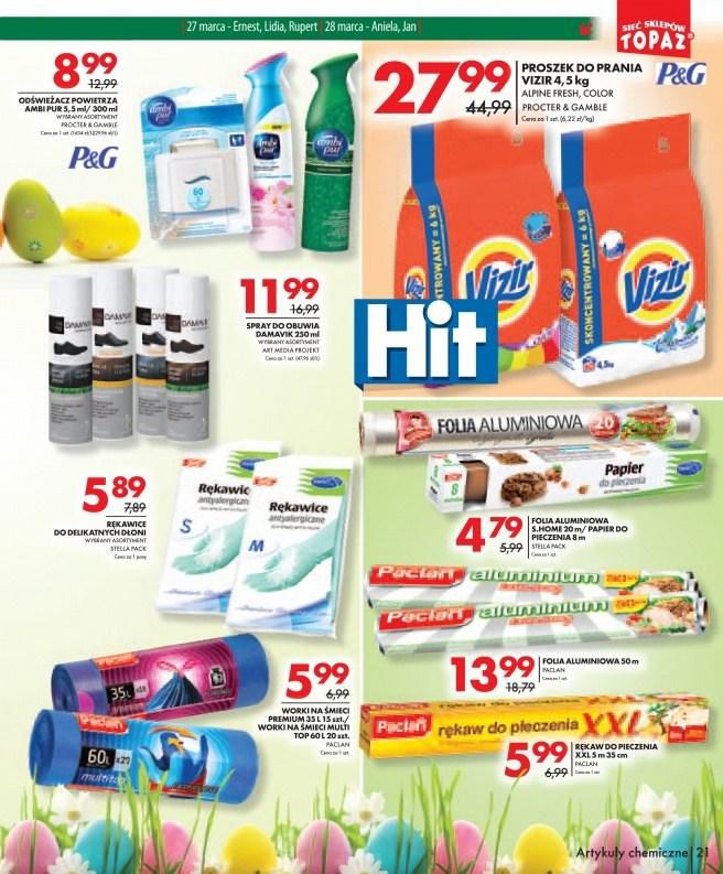 Gazetka promocyjna Topaz str. 21