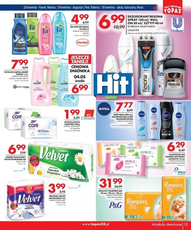 Gazetka promocyjna Topaz str. 13