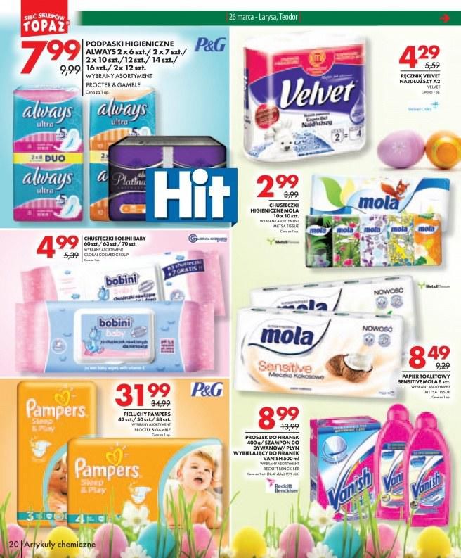 Gazetka promocyjna Topaz str. 20
