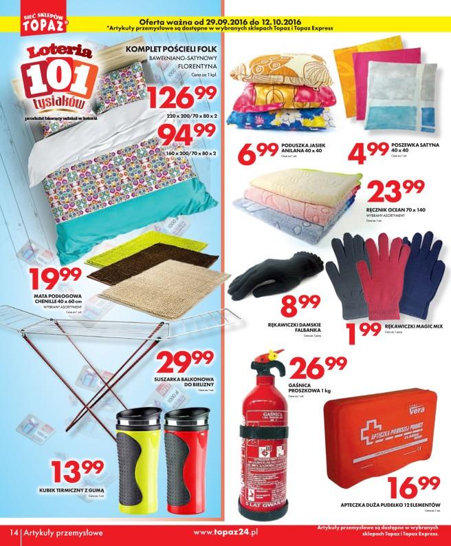 Gazetka promocyjna Topaz str. 14