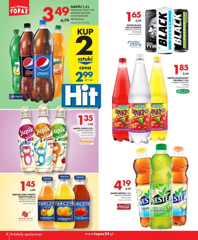 Gazetka promocyjna Topaz str. 8