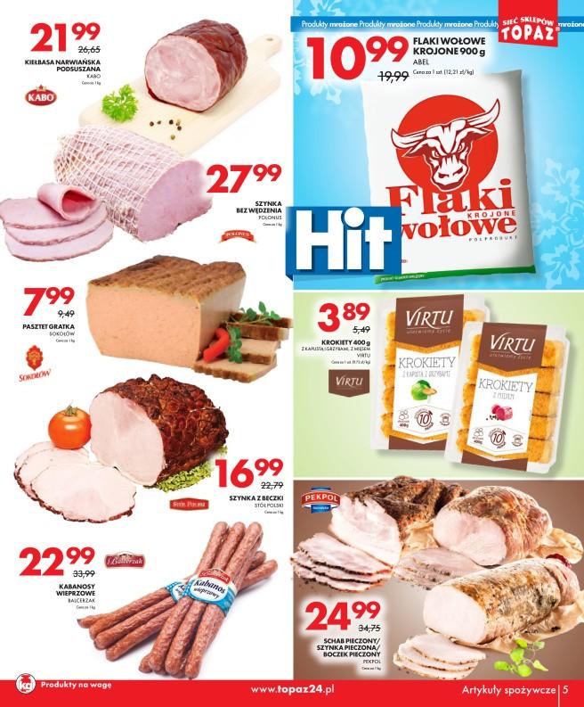 Gazetka promocyjna Topaz str. 5