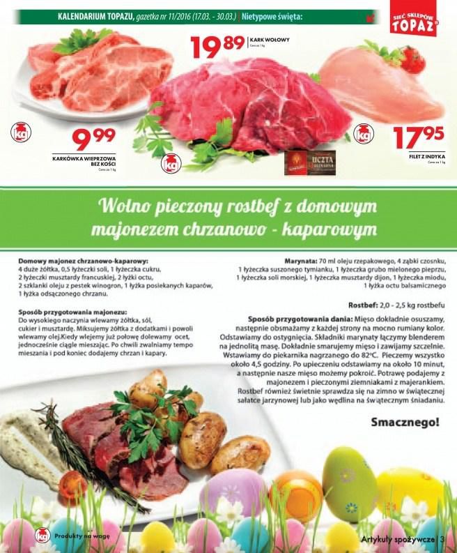 Gazetka promocyjna Topaz str. 3